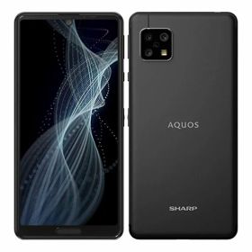 【中古】【安心保証】 AQUOS sense4 SH-M15[64GB] SIMフリー ブラック イオンモバイル版