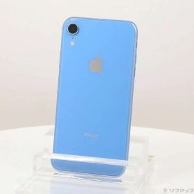 〔中古品〕 iPhoneXR 64GB ブルー MT0E2J／A SIMフリー【348】