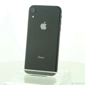 〔中古品〕 iPhoneXR 64GB ブラック MT002J／A SIMフリー【348】