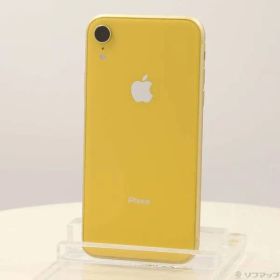 〔中古品〕 iPhoneXR 128GB イエロー MT0Q2J／A SIMフリー【269】