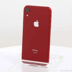 〔中古品〕 iPhoneXR 64GB プロダクトレッド MT062J／A SIMフリー【269】