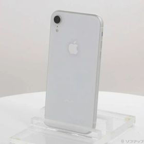 〔中古品〕 iPhoneXR 64GB ホワイト MT032J／A SIMフリー【269】