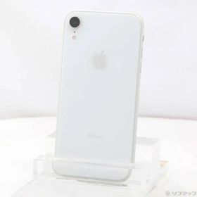 〔中古品〕 iPhoneXR 128GB ホワイト MT0J2J／A SIMフリー【258】