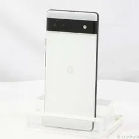 〔中古品〕 Google Pixel 6a 128GB チョーク GB17L SIMフリー【295】