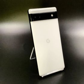 Google Pixel 6a 128GB ホワイト au SIMフリー 白ロム 動作確認済【全額返金保証】【最速発送】