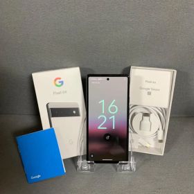 美品 国内版 SIMフリー Google Pixel 6a 128GB チョーク