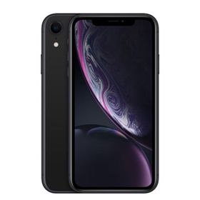 アップル(Apple)のiPhoneXR 128GB ブラック SIMフリー 本体 スマホ iPhone XR アイフォン アップル apple 【送料無料】 ipxrmtm974(スマートフォン本体)