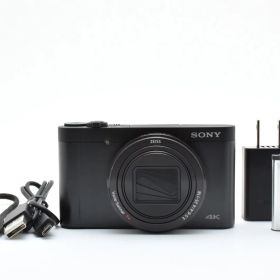 【 美品 】SONY Cyber-shot DSC-WX800 ソニー ブラック コンパクト デジタル カメラ デジカメ コンデジ #A0526