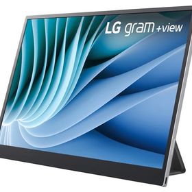 【納期目安：３週間】LG Electronics Japan 16インチ モバイルモニター(2560x1600/IPS/ノングレア/TypeCx2/オートピボット) 16MR70