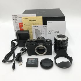 富士フイルム(FUJIFILM) ミラーレス一眼カメラ X-T20 レンズキットブラック X-T20LK-B