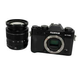 FUJIFILM X-T20 ボディ SUPER EBC XF 18-55mm F2.8-4 R LM OIS ズームレンズキット ミラーレス 一眼 バッテリー欠品 中古 Y10729147