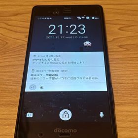 美品 docomo FCNT F-01K arrows NX