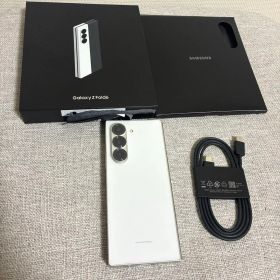Galaxy Z FOLD6 256GB ホワイト シルバー