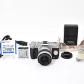 ■ ほぼ新品 ■ ペンタックス PENTAX Q10 レンズセット ≪S数2,080回 動作光学良好 動作確認済≫ 02 STANDARD ZOOM シルバー 0066