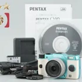 PENTAX ペンタックス 【中古】PENTAX ペンタックス Q10 ミントホワイト + SMC 01 STANDARD PRIME 8.5mm f/1.9 AL IF シャッター回数僅少 ミラーレスカメラ