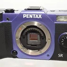 【78ショットの激レア特上品】 PENTAX ペンタックス ミラーレス一眼 Q10 ボディ パープル/ブラック033 Q10 BODY PU/BK ＃8522