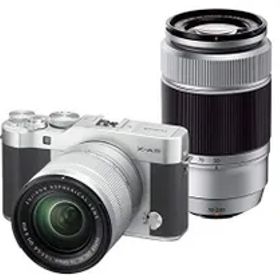 【中古】FUJIFILM ミラーレス一眼 X-A3 ダブルズームレンズキット シルバー X-A3WZLK-S