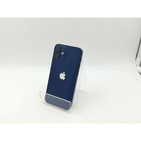 【中古】Apple 楽天モバイル 【SIMフリー】 iPhone 12 mini 128GB ブルー MGDP3J/A【熊本】保証期間１ヶ月【ランクC】