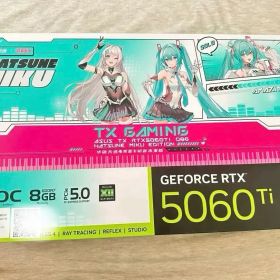 中国限定 グラボ 初音ミク GeForce RTX 5060Ti 8g