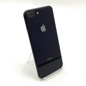 アップル(Apple)の【全額返金保証】【最速発送】Apple iPhone iPhone 8 Plus 64GB スペースグレイ au 動作確認済(スマートフォン本体)
