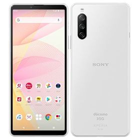 ★モバイル一番★新品同様★SONY Xperia 10 III SO-52B ホワイト docomo