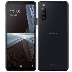 SIMフリー Xperia 10 III SOG04 ブラック 128GB