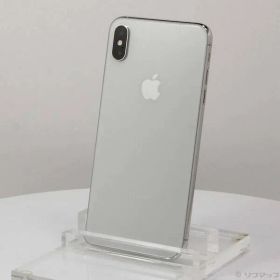 〔中古品〕 iPhoneXS Max 256GB シルバー MT6V2J／A SIMフリー【377】