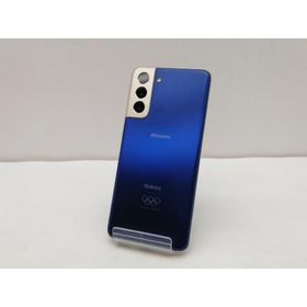 【中古】SAMSUNG docomo 【SIMロック解除済み】 Galaxy S21 5G Olympic Games Edition 8GB 256GB SC-51B【仙台イービーンズ】保証期間１ヶ月【ランクC】