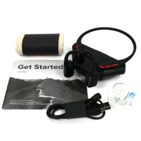 スント(SUUNTO) 骨伝導イヤホン SUUNTO WING suunto-wing-b ブラック【非常に良い(A)】