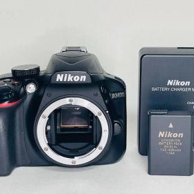 [良品 シャッター数9,721回] Nikon D3400 ニコンFマウント