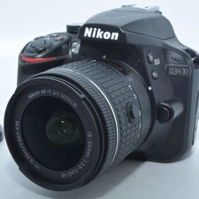 251147★極上★Nikon デジタル一眼レフカメラ D3400 AF-P 18-55 VR レンズキット ブラック D3400LKBK