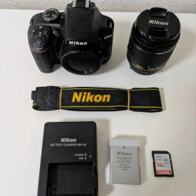 Nikon D3400 ＋レンズ ショット数3008回 3.1%以下