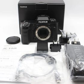 【美品】富士フイルム X-H2 ボディ ブラック APS-Cサイズ ミラーレスカメラ FUJIFILM 本体