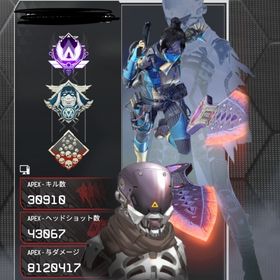 贅沢暮らし600↑↑ アリーナ羽付100連勝 古参アカウント | APEX Legendsのアカウントデータ、RMTの販売・買取一覧