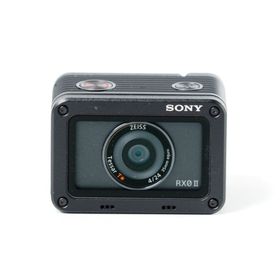 ソニー(SONY)のSONY ソニー Cyber-shot RX0II ブラック DSC-RX0M2 1.0型積層型CMOSセンサー 180度チルト可動式液晶モニター 防水・防塵性能 4K動画撮影 #14124(ビデオカメラ)