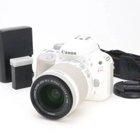 B (並品) Canon キヤノン EOS Kiss X7 EF-S18-55mm F3.5-5.6 IS STM ホワイト シャッター数 2,725枚 初期不良返品対応 212-24