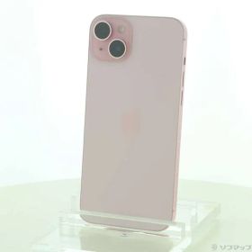 〔中古品〕 iPhone15 Plus 128GB ピンク MU093J／A SIMフリー【348】
