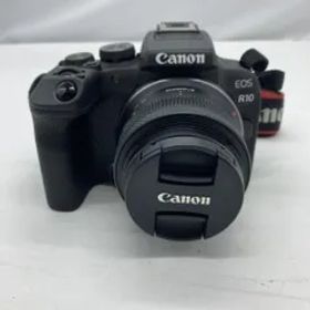 【中古】CANON EOS R10 RF-S18-45 IS STM RF-S18-45mm F4.5-6.3 IS STM ミラーレス一眼カメラ レンズキット 2022年[19]