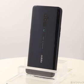 (中古)OPPO OPPO Reno 10x Zoom 256GB ジェットブラック CPH1919 SIMフリー(377-ud)