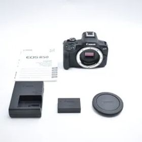 B#10110 Canon ミラーレス一眼カメラ EOS R50 ボディ(レンズなし)ブラック/APS-C/約375g EOS R50 BK