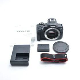 B#10109 Canon ミラーレス一眼カメラ EOS R50 ボディ(レンズなし)ブラック/APS-C/約375g EOS R50 BK