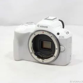 〔中古品〕 EOS R50 ボディ WH【198】