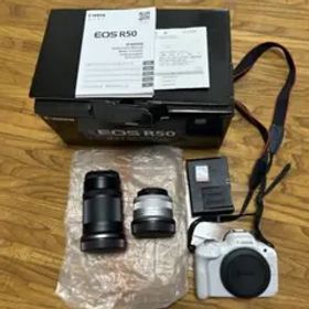 【Canon/SD付】EOS R50 一眼カメラ ズームレンズセット