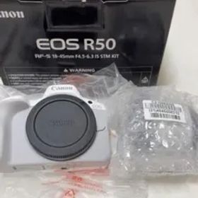 Canon EOS R50ミラーレスカメラ（ホワイト）