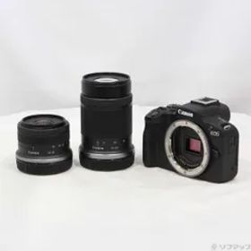 〔中古品〕 EOS R50 ダブルズームキット ブラック【198】
