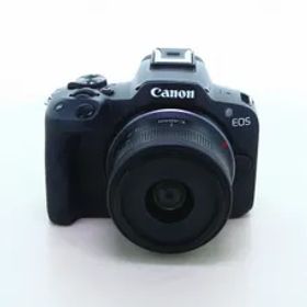 【中古】(キヤノン) Canon EOS R50 RF18-45 IS STM レンズキツト ブラツク