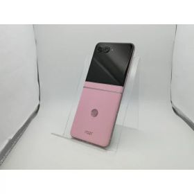 【中古】MOTOROLA 国内版 【SIMフリー】 motorola razr 60 パルフェピンク【新橋烏森通り】保証期間1ヶ月【ランクB】