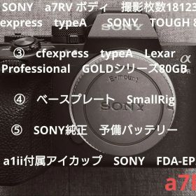 SONY α7R V ILCE-7RM5 デジタル一眼 ミラーレス a7r5