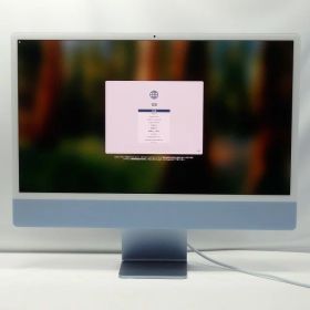 中古 Apple iMac 2023 MQRQ3J/A M3 メモリ8GB SSD256GB ブルー Sequoia 24インチ 1年保証 レビュー特典：延長保証 パソコン デスクトップパソコン アップル 中古パソコン 中古デスクトップパソコン PC デスクトップPC 中古PC