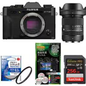 【安心セット 256GB】 [富士フイルム X-T30 III ボディ ブラック + メモリー + フィルターセット]